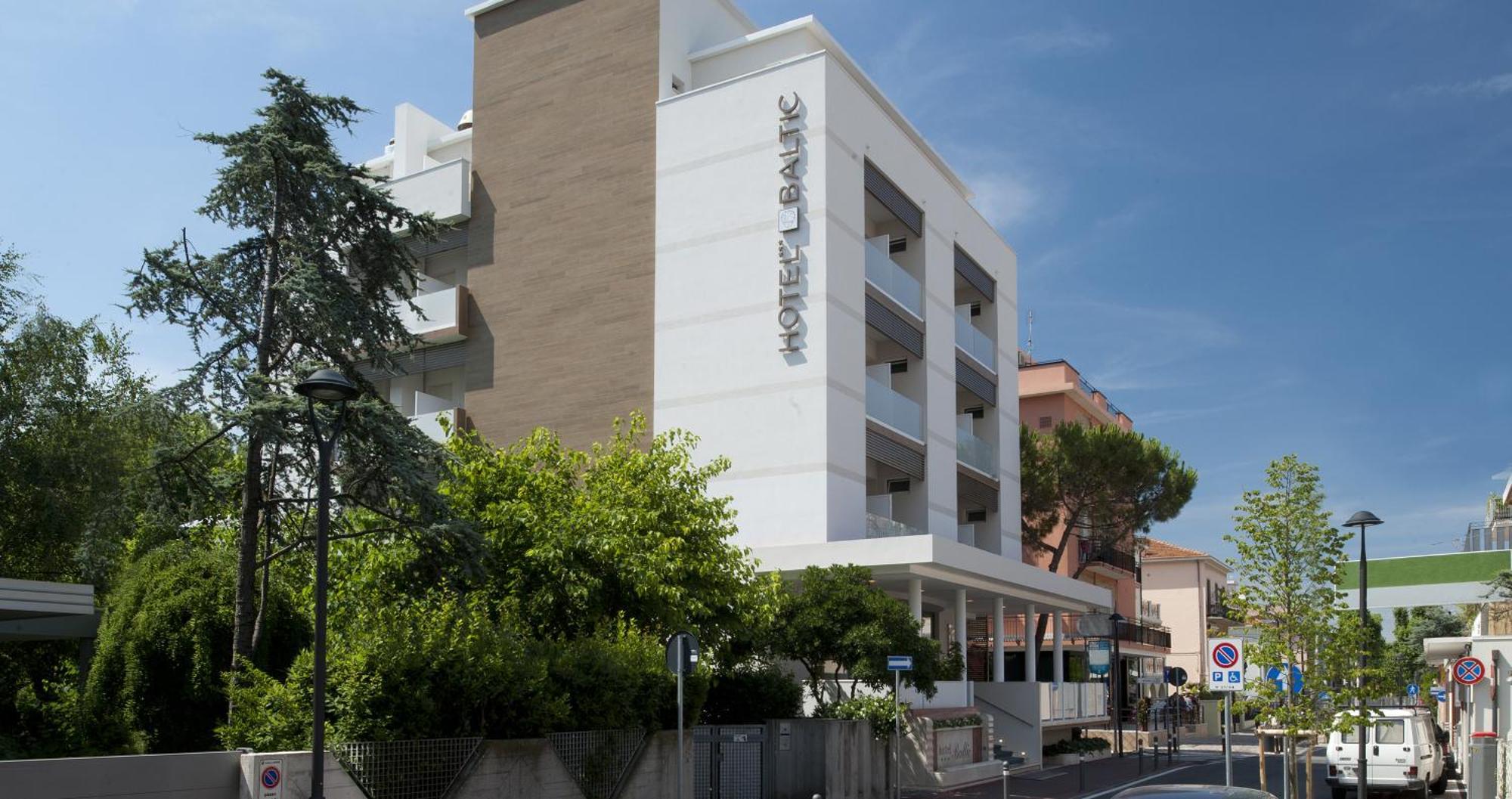 Hotel Baltic Rimini Esterno foto