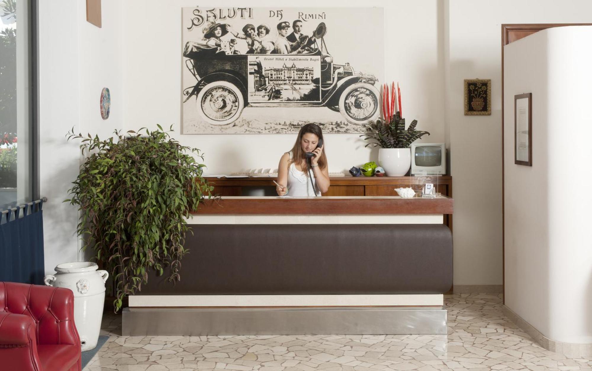 Hotel Baltic Rimini Esterno foto